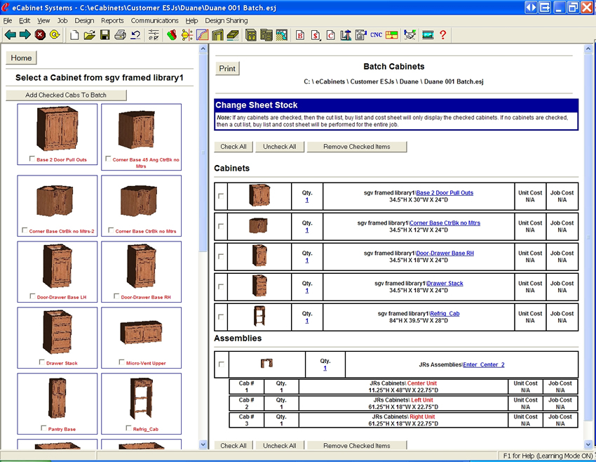 ecabinet systems software features